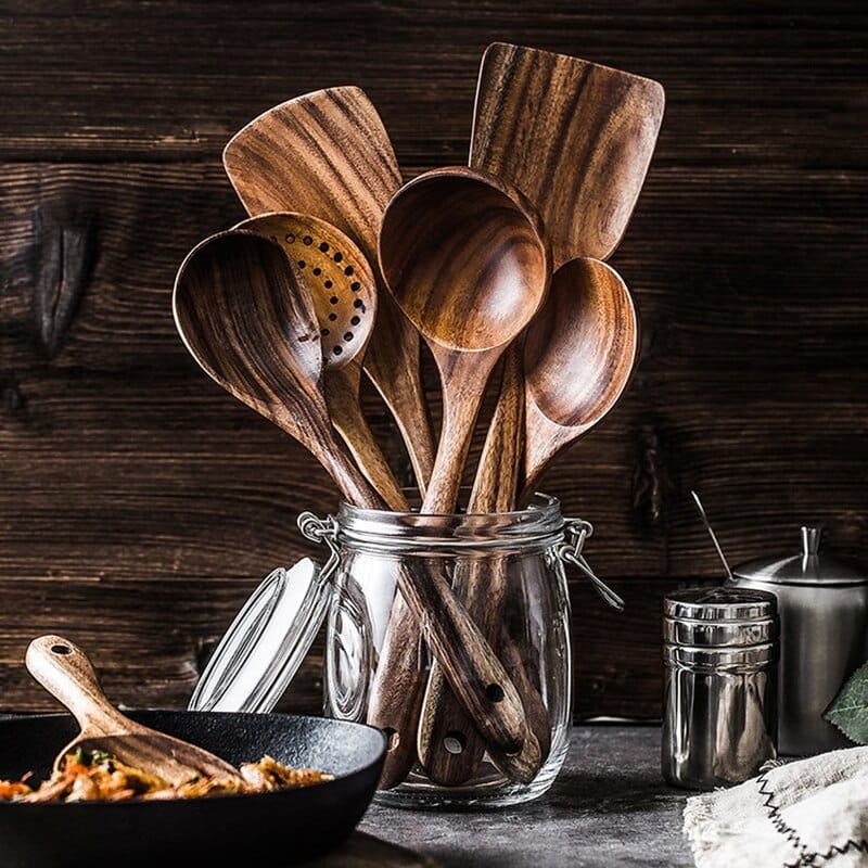 Teak Utensil Set – The Original