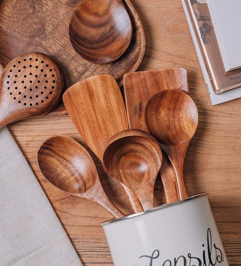 Teak Utensil Set – The Original