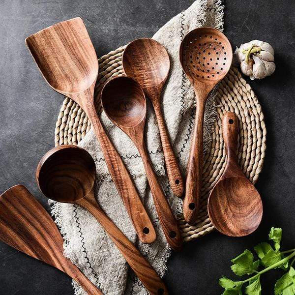 Teak Utensil Set – The Original