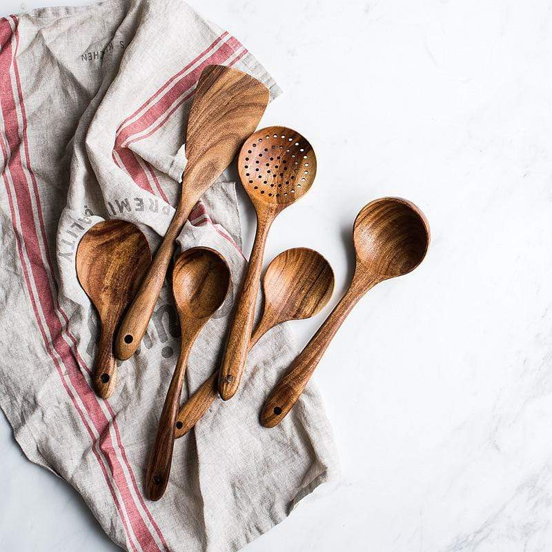 Teak Utensil Set – The Original